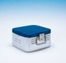 Контейнер для стерилизации  из мягкого анодированного алюминия с боковыми фильтрами (300х300х160)